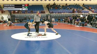 106 lbs Round 4: Semis & 3rd Wb - Charlie McCall, Dawson County vs Jose Zamorano, Troup