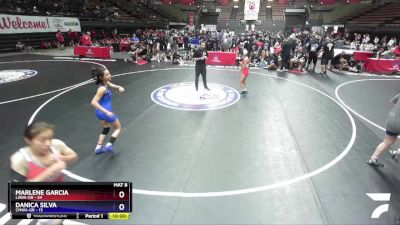 105 lbs Round 4 (16 Team) - Destiny Huitron, LAWA-GR vs Shanty Doherty, CMWA-GR