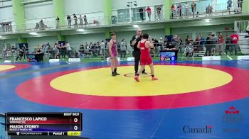 60kg Champ. Round 1 - Francesco Lapico, Windsor WC vs Mason Storey, Muscle Panda WC
