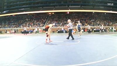 D4-120 lbs Quarterfinal - Alex Rodriguez, St Louis vs Shamus O`Hearon, Springport
