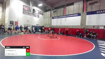 106 lbs Round Of 32 - Xavier Garcia, Clovis West vs Gabriel Martinez, Paso Robles