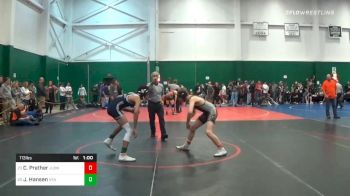 113 lbs Consolation - Charlie Prather, Joel Barlow vs Jaden Hansen, Newburgh