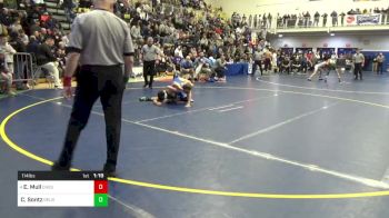 114 lbs Semifinal - Easton Mull, Chestnut Ridge vs Cameron Sontz, Delbarton-NJ