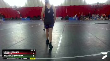 190 lbs Round 2 (4 Team) - Heston Almendinger, LPGE-B Wolves vs Josiah Morones, Cameron