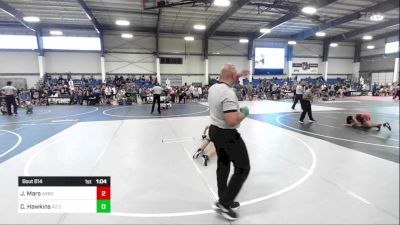 86 lbs Quarterfinal - Josh Mars, Arboles WC vs Charles Hawkins, AZ Cross Trained WC