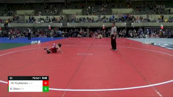 50 lbs Round 1 - Matias Pyykkonen, NOW Youth Wrestling vs Blaine Olson, Pursuit