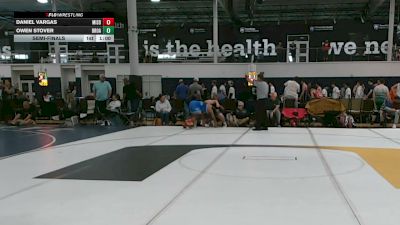 287 lbs Semifinal - Daniel Vargas, Misdirection - HSC vs Owen Stover, Broad Axe Green - HSC
