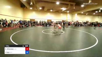 117 lbs Consolation - Emma Albanese, Legends Of Gold Las Vegas vs Isabella Ngo, Swamp Monsters Wrestling Club