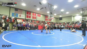215 lbs Round Of 16 - Daniel Perez, Kiefer High School vs Lane Lesley, Henryetta HS