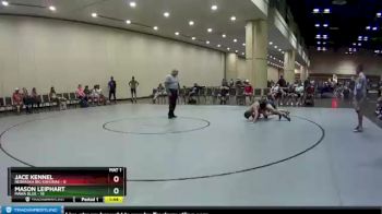 126 lbs Round 6 (8 Team) - Mason Leiphart, MAWA Blue vs Jace Kennel, Nebraska Big Kahunas