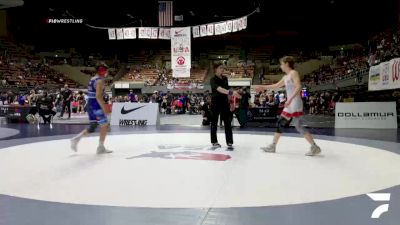 All Cadet Boys Freestyle Lower - 126 lbs Champ. Round 2 - Brandon Bruns vs Nathan Reynolds, Monster Garage Wrestling