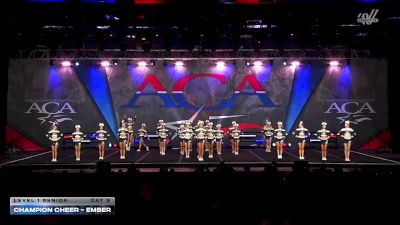 Champion Cheer - Ember [2026 L1 Senior Day 2] 2026 ACA Grand Nationals