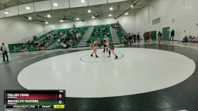 135 lbs Cons. Round 2 - Malari Craig, Pinedale vs Brooklyn Masters, Pinedale