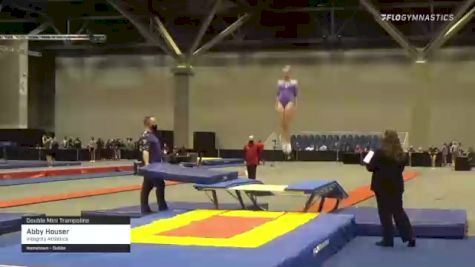 Abby Houser - Double Mini Trampoline, Integrity Athletics - 2021 USA Gymnastics Championships
