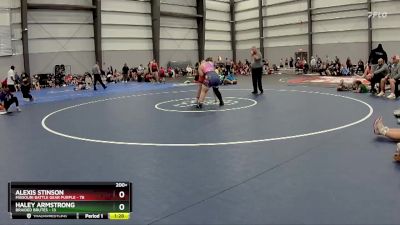 200+ Quarters - Haley Armstrong, Braided Brutes vs Alexis Stinson, Missouri Battle Gear Purple