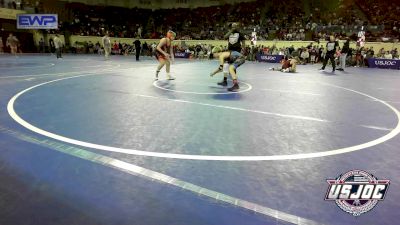 112 lbs Round Of 32 - Dax Folsom, Open Mats vs Briar Campo, Cushing Tigers