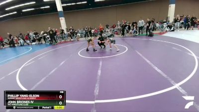 63 lbs Quarterfinal - John Briones Iv, Vici Wrestling Club vs Phillip Yang-Elson, Summit Wrestling Academy