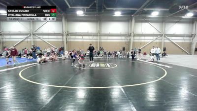 34 kg Rr Rnd 6 - Kynlee Boozer, PA West 2 - GK8E vs Vitaliana Pitzarella, South Hills Wrestling Academy - GK8E