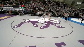 4A 175 lbs Champ. Round 1 - Brody Chivers, Uintah vs Daxton Alley, Hurricane