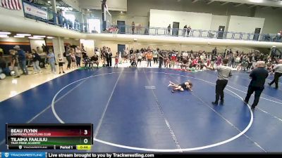 65-66 lbs Round 2 - Beau Flynn, Champions Wrestling Club vs Tilaima Faaliliu, Team Pride Academy