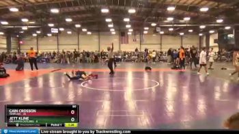 80 lbs Round 5 - Jett Kline, Oklahoma Outlaws vs Cain Crosson, Team USA