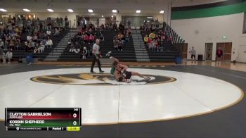 141 lbs Champ. Round 1 - Korbin Shepherd, Cal Poly vs Clayton Gabrielson, Maryland