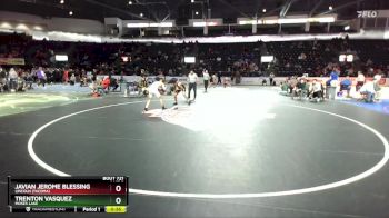 144 lbs Cons. Round 3 - Trenton Vasquez, Moses Lake vs Javian Jerome Blessing, Lincoln (Tacoma)