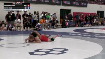 74F kg Champ. Round 2 - Nicco Ruiz, Southwest Wrestling Club vs Ryder Downey, Panther Wrestling Club RTC