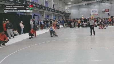 138 lbs Champ. Rd Of 32 - Jerricho Joshua Munson, Pomona High School vs Payne Walker, Wave Wrestling Club