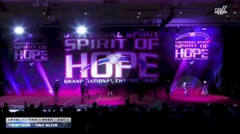 Twisters - Tiny Elite [2026 L1.1 Tiny - PREP Day 1] 2026 Spirit of Hope Grand Nationals