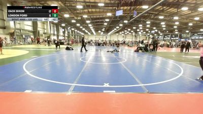 120 lbs Consi Of 16 #2 - Zack Dixon, CT vs London Ford, AL