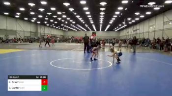 70 lbs Prelims - Kyper Graaf, Sebolt Wrestling Academy vs Carson Carter, North Brevard Wrestling Association