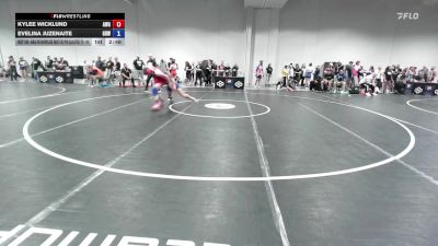 Cons. Round 1 - Kylee Wicklund, Ascend Wrestling Academy vs Evelina Juzenaite, Gold Rush Wrestling