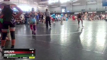 106 lbs Round 2 (6 Team) - Jamie Hearl, Next Level WC vs Noah Brown, Guerilla WC