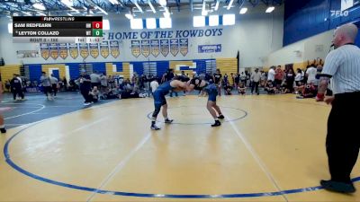 150 lbs Champ. Round 2 - Leyton Collazo, Well Trained vs Sam Redfearn, Heritage WC