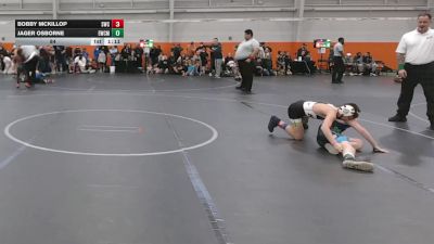 84 lbs Round 1 (4 Team) - Jager Osborne, Empyre WC Maroon vs Bobby Mckillop, Silo WC
