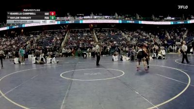 138 lbs Cons. Round 1 - Taylor Threatt, Phillip O. Berry Academy Of Technology vs Isabella Campbell, Havelock