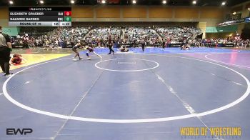 60 lbs Round Of 16 - Elizabeth Graeber, Idaho Gold vs Nazaree Barnes, Madera Wrestling Club
