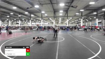 74 lbs Quarterfinal - Burl Dull, Mattime vs Jt Turner, Desert Dogs WC