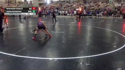 120 lbs Quarterfinal - Whittaker Noggle, Nashville Catholic Wrestling vs Aidan Hovsepian, Williamson Co Wrestling Club