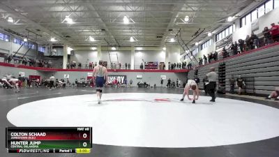 174 lbs Champ. Round 2 - Hunter Jump, Central Oklahoma vs Colton Schaad, Jamestown (N.D.)