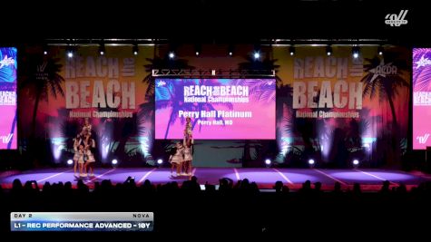 L1 - Rec Performance Advanced - 10Y [2026 Day 2 Nova] 2026 ACDA Reach the Beach Rec Nationals