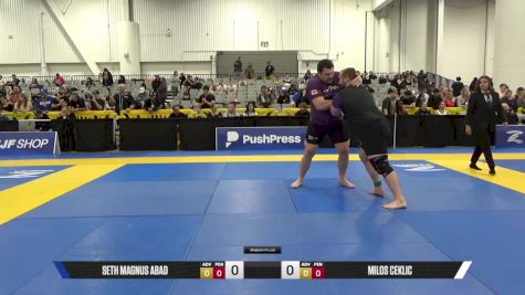 MILOS CEKLIC vs SETH MAGNUS ABAD 2025 World IBJJF Jiu-Jitsu No-Gi Championship