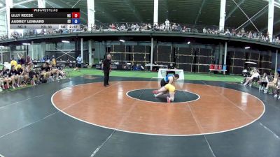 145 lbs Lilly Reese, North Carolina vs Audrey Lennard, Kansas