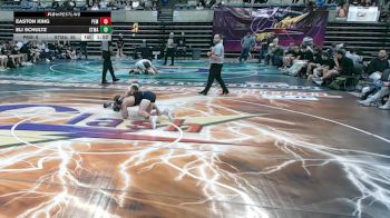 127 lbs Quarterfinals (8 Team) - Eli Schultz, Saint Michael-Albertville, MN vs Easton King, Plainview-Elgin-Millville, MN