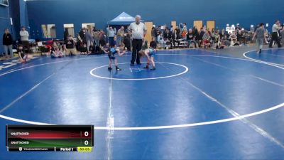 44-45 lbs Round 3 - Samuel Bushey, Mountain Man Wrestling Club vs Zialita McKay, Idaho Gold