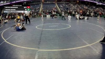 2A 113 lbs Cons. Round 3 - Travis Goode, Maiden High School vs Bryan Morrison, West Stokes