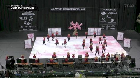 John Marshall HS "San Antonio TX" at 2025 WGI Percussion/Winds World Championships