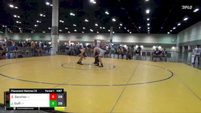 182 lbs Placement Matches (16 Team) - John Duff, Riverdale vs Daniel Sanchez, Miami SouthRidge