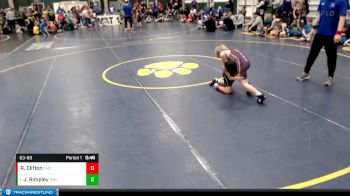 63-68 lbs Cons. Round 2 - Jace Rimpley, Holdrege vs Ryder Clifton, Independent